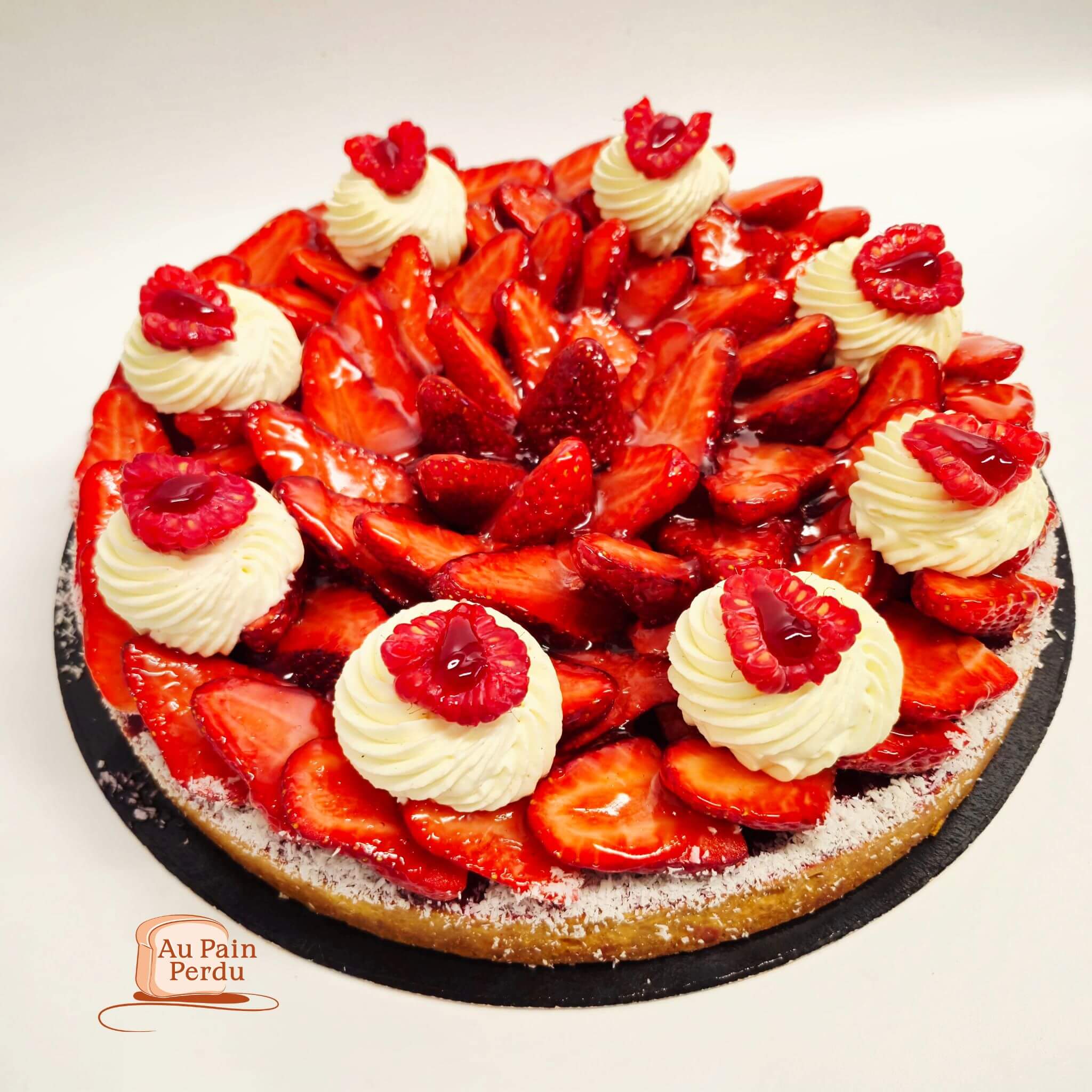 Tarte aux fraises commande spéciale
